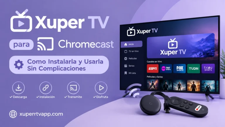 Xuper tv Para Chromecast