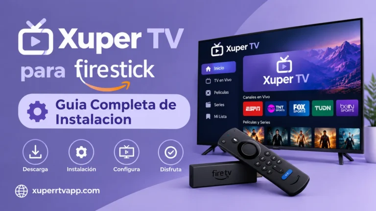 Xuper tv Para Firestick