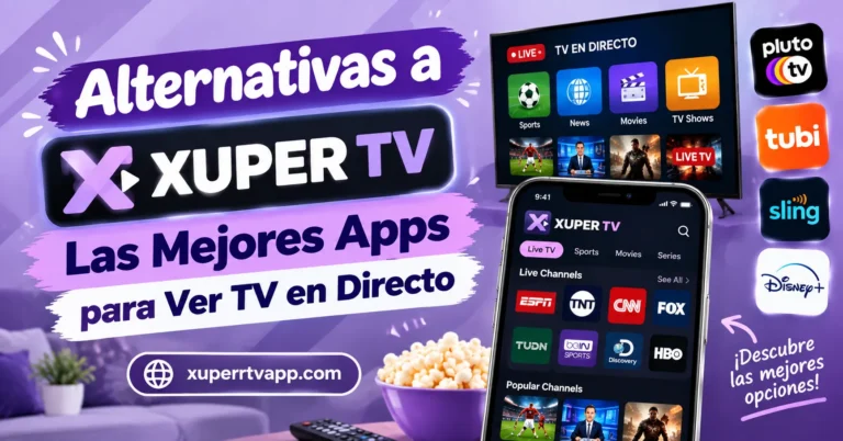 Alternativas Xuper TV Las Mejores Apps para Ver TV en Directo
