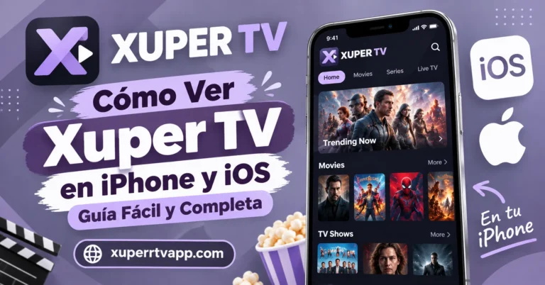 Cómo Ver Xuper TV en iPhone y iOS Guía Fácil y Completa